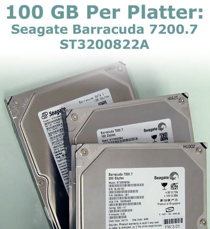 ����� � 100 ����� �� �������� �������: Seagate ST3200822A